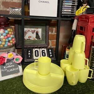 Vintage Hawkeye Burlington Basket Co. Set of 8